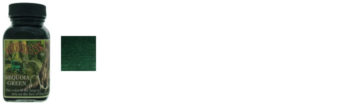 Noodler's Ink Ink bottle, Ink series Green ink (Sequoia Green)