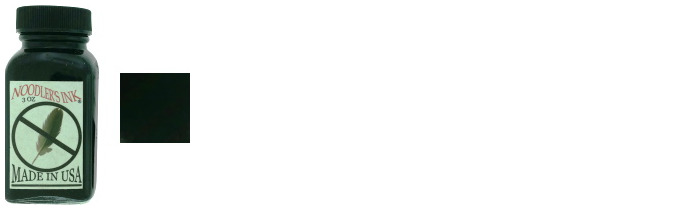 Noodler's Ink Ink bottle, Ink series Black ink (X-Feather Black)