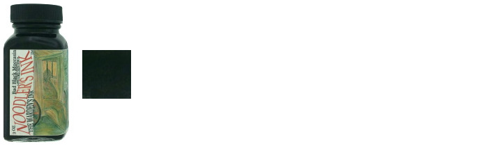 Noodler's Ink Ink bottle, Ink series Black ink (Bad Black Moccasin)