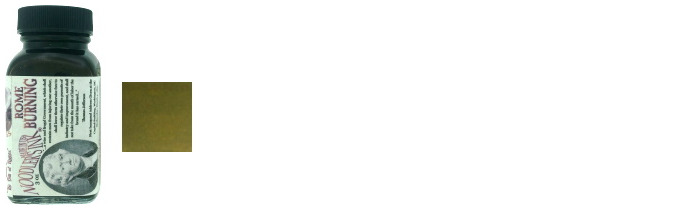 Noodler's Ink Ink bottle, Ink series Brown ink (Rome Burning)