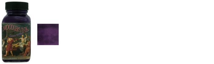 Noodler's Ink Ink bottle, Ink series Purple ink (Socrates)