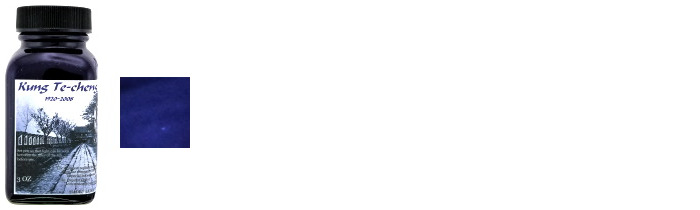 Noodler's Ink Ink bottle, Ink series Blue ink (Kung te-Cheng)