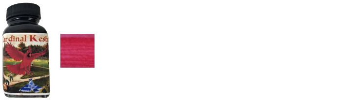 Noodler's Ink Ink bottle, Ink series Red ink (Cardinal Kestrel)