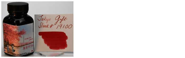 Noodler's Ink Ink bottle, Ink series Pink ink (Tokyo Gift - Cherry Blossom Pink)