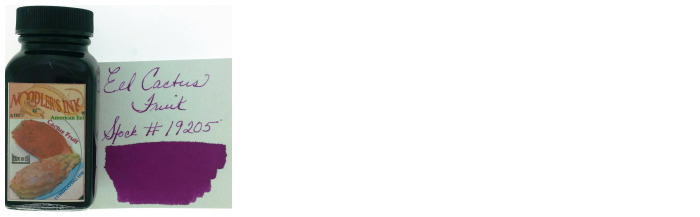 Noodler's Ink Ink bottle, Eel Ink series Purple ink (Eel Cactus Fruit)