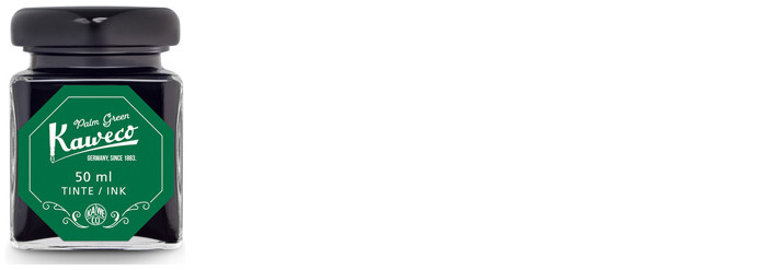 Kaweco Ink bottle, Refill & ink series "Palm Green" ink 50ml