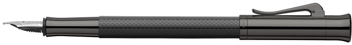 Faber-Castell, Graf von Fountain pen, Guilloche Black Edition series Black BKT