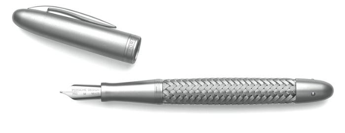 Porsche Design Fountain pen, P'3110 serie steel