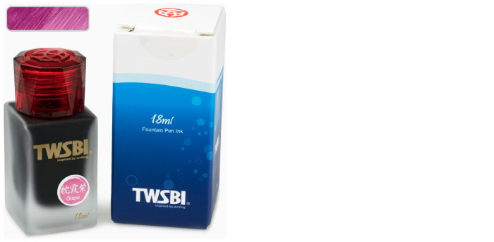 TWSBI Ink bottle, 1791 Inks 18ml series Grape ink