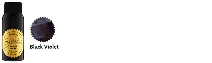 Robert Oster Ink bottle, Blacks & Darks series (Black Violet) 50ml