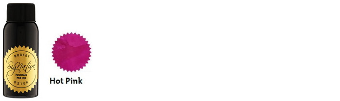 Robert Oster Ink bottle, Pinks series (Hot Pink) 50ml