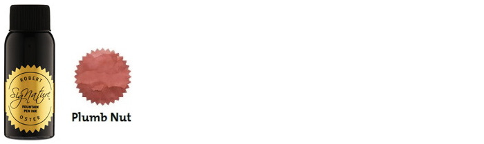 Robert Oster Ink bottle, Pinks series (Plumb Nut) 50ml