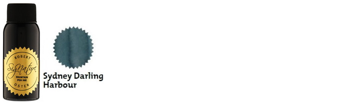 Robert Oster Ink bottle, Greens series (Sydney Darling Harbour) 50ml