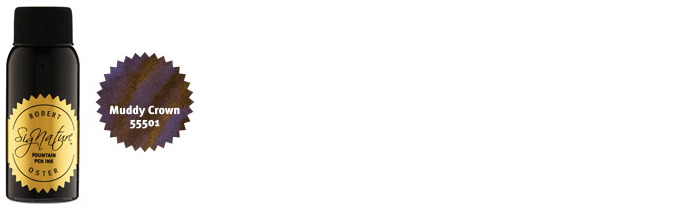 Robert Oster Ink bottle, Muddy series (Muddy Crown) 50ml