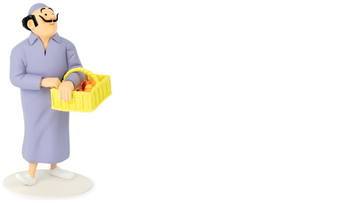 Tintin Figurine, Decorations series Oliveira Da Figueira Musée Imaginaire collection