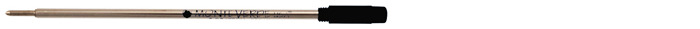 Monteverde Ballpoint refill, Compatible refills for Cross series Black ink (1)
