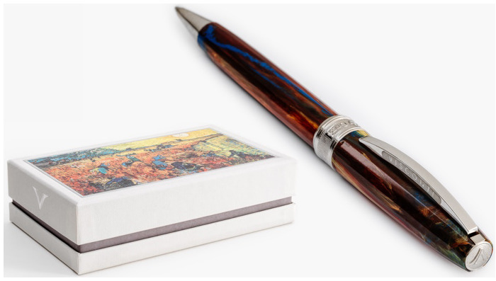 Visconti Ballpoint pen, Van Gogh series Dark Red (Red Vineyard)
