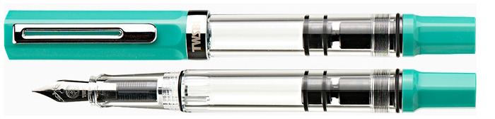 TWSBI Fountain pen, Eco series Persian Green