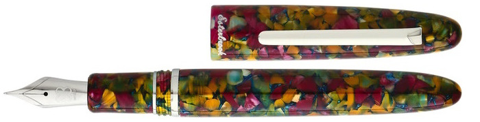 Esterbrook Standard Fountain pen, Estie Core Botanical Gardens series - Palladium (Regular nibs)