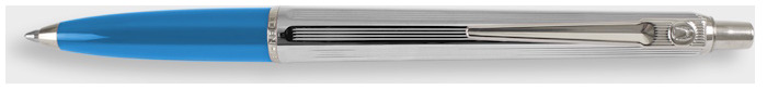 Ballograf Ballpoint pen, Epoca Chrome series Light blue grip