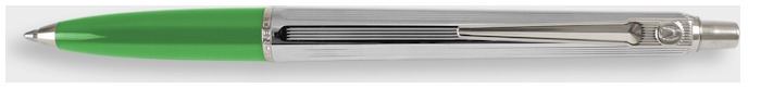 Ballograf Ballpoint pen, Epoca Chrome series Green grip