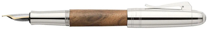 Faber-Castell, Graf von Fountain pen, Magnum series Walnut wood