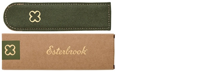 Esterbrook Pouch, Canvas Pen Case series Green (Single)