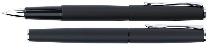 Diplomat Roller ball, Esteem series Black matte CT (Lapis Black)