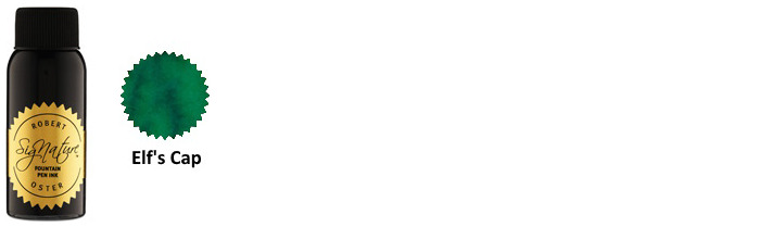 Robert Oster Ink bottle, Holiday series (Elf's Cap) 50ml