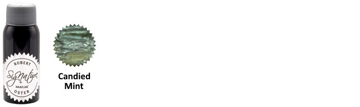 Robert Oster Ink bottle, Holiday series (Candied Mint) 50ml