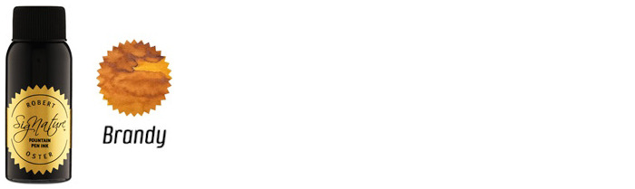 Robert Oster Ink bottle, Drinks series (Brandy) 50ml