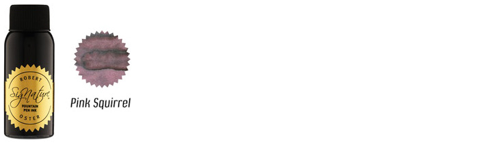 Robert Oster Ink bottle, Drinks series (Pink Squirrel) 50ml