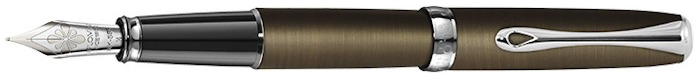 Diplomat Fountain pen, Excellence A² series Oxyd brass CT