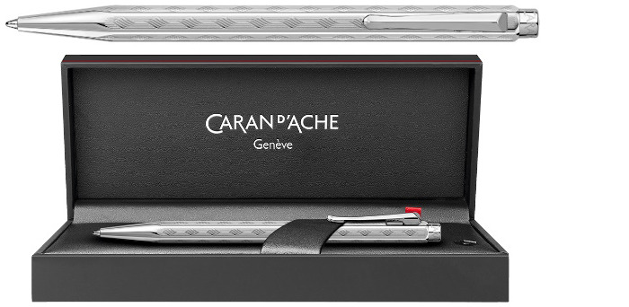 Caran d'Ache Ballpoint pen, Écridor Tressé Special Edition series Platinum