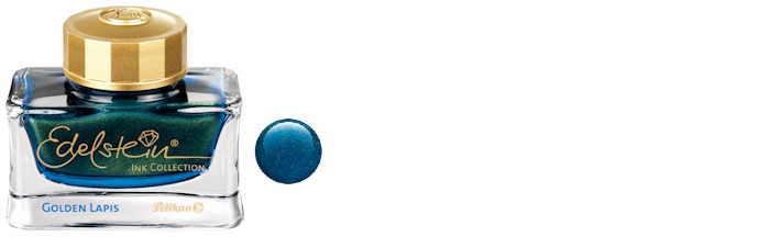 Pelikan Ink bottle, Edelstein Ink series - *Golden Lapis - Ink of the year 2024