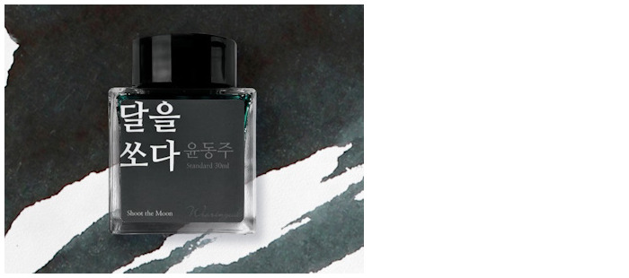 Wearingeul Ink bottle, Korean Literature Ink series Shoot the Moon ink (30ml)