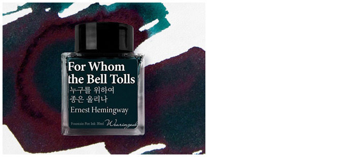 Wearingeul Ink bottle, World Literature Ink series For Whom the Bell Tolls ink (30ml)