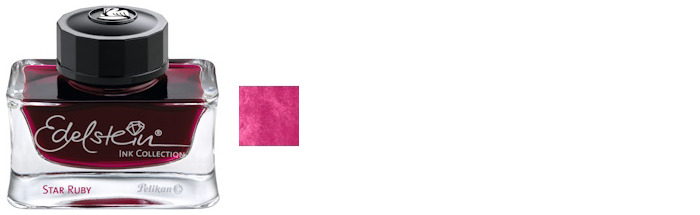 Pelikan Ink bottle, Edelstein Ink series - Star Ruby - Ink of the year 2019