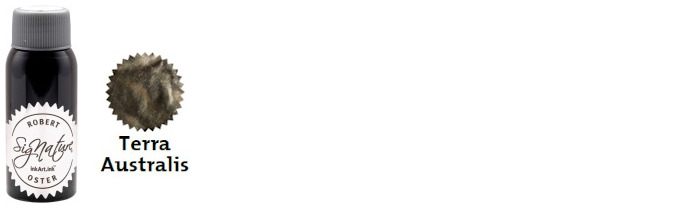 Robert Oster Ink bottle, Shake'N'Shimmy series (Terra Australis) 50ml