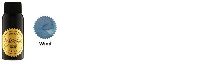 Robert Oster Ink bottle, Blues & Teals series (Wind) 50ml