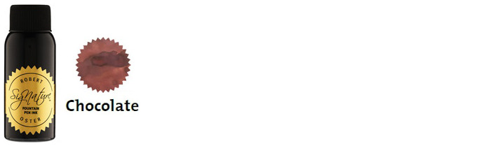 Robert Oster Ink bottle, Coffees & Browns series (Chocolate) 50ml