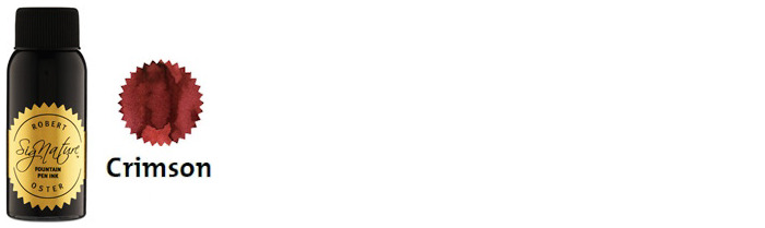 Robert Oster Ink bottle, Reds series (Crimson) 50ml