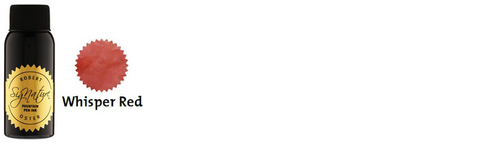 Robert Oster Ink bottle, Reds series (Whisper Red) 50ml