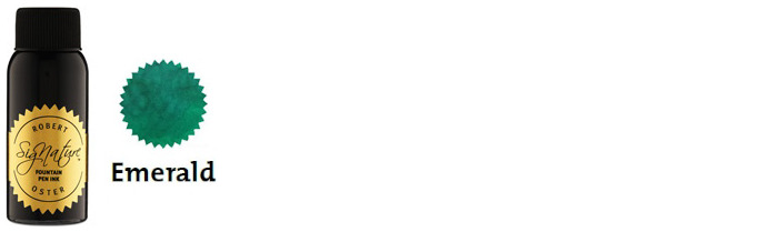 Robert Oster Ink bottle, Greens series (Emerald) 50ml