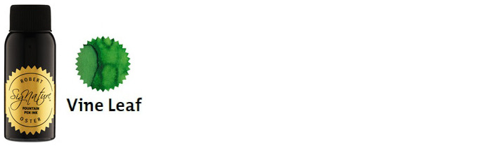 Robert Oster Ink bottle, Greens series (Vine Leaf) 50ml