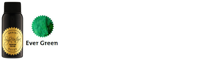 Robert Oster Ink bottle, Greens series (Ever Green) 50ml