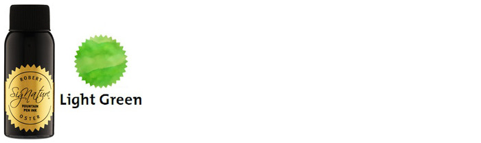 Robert Oster Ink bottle, Greens series (Light Green) 50ml