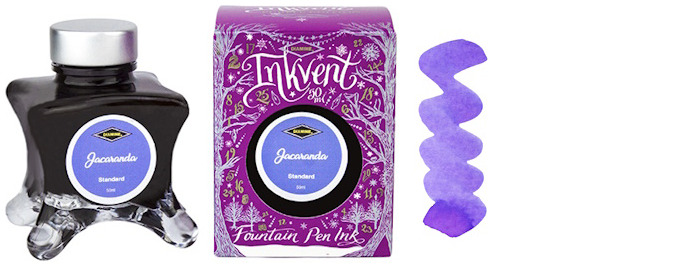 Diamine Ink bottle, Inkvent Purple Edition series Jacaranda ink (50ml)