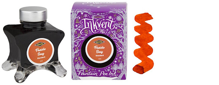 Diamine Ink bottle, Inkvent Purple Edition series Fireside Snug ink (50ml)