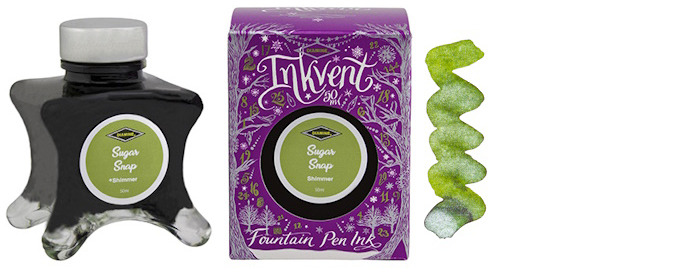 Diamine Ink bottle, Inkvent Purple Edition series Sugar Snap ink (50ml)